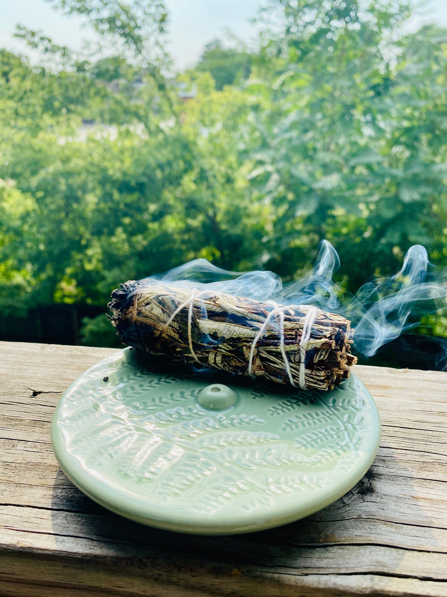 Sage Smudge, the natural stress reliever!